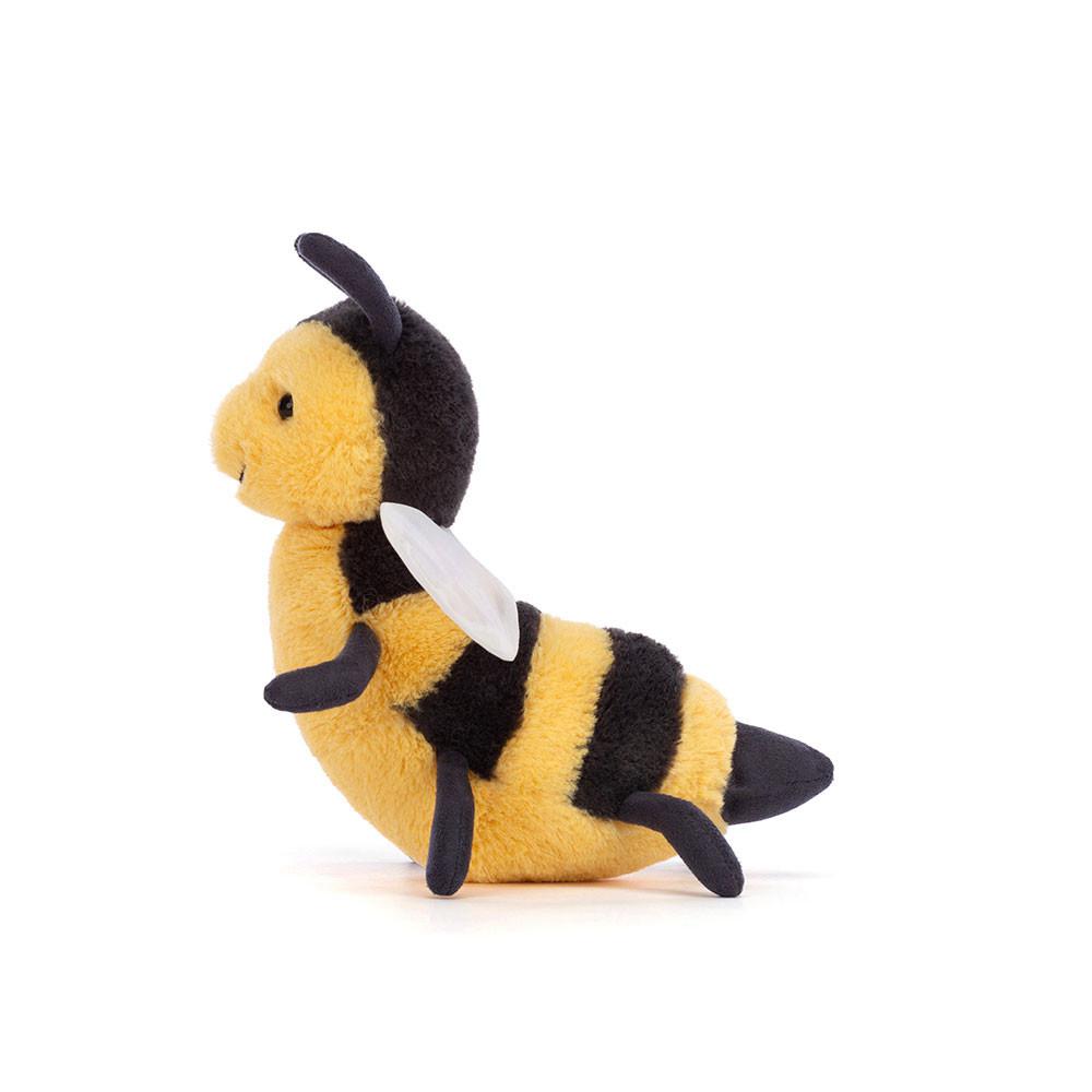 Pluszaki Jellycat Brynlee Bee,13cm x 6cm x 15cm Żółte | Polska  HZPA-15629