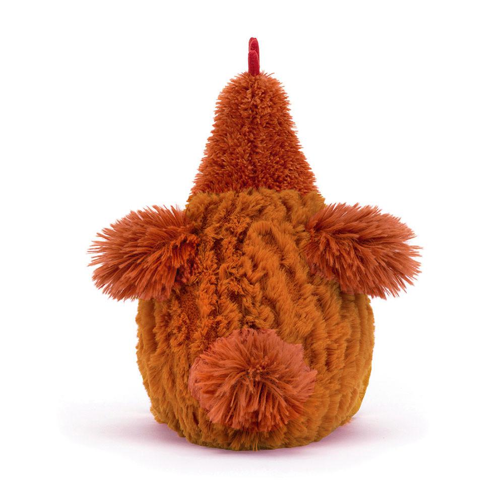 Pluszaki Jellycat Cecile Chicken,23cm x 10cm x 13cm Brązowe | Polska  OHRX-04179