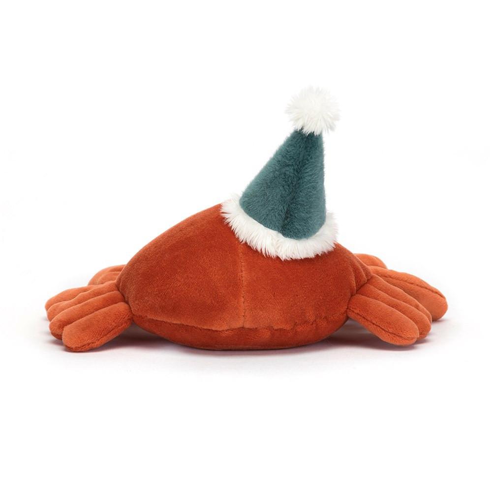 Pluszaki Jellycat Celebration Crustacean Crab,10cm x 16cm x 12cm Pomarańczowe | Polska  TFOA-09825