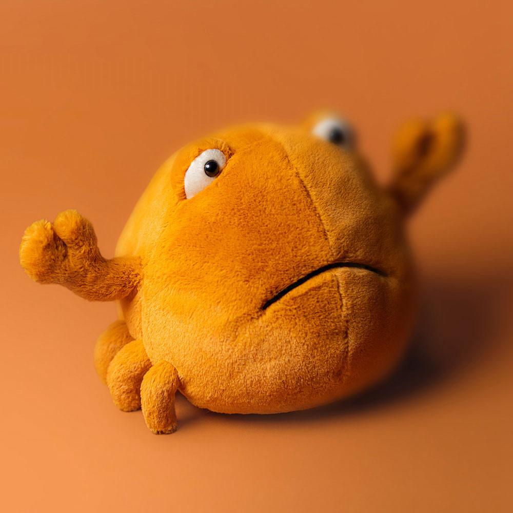 Pluszaki Jellycat Chrissie Crab,17cm x 18cm x 17cm Pomarańczowe | Polska  JDCO-42569