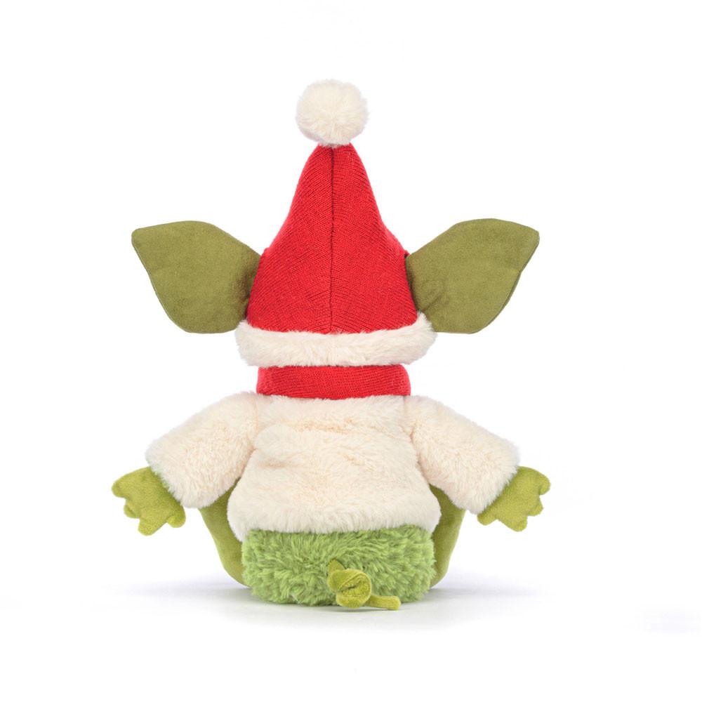 Pluszaki Jellycat Christmas Grizzo,30cm x 10cm x 9cm Zielone | Polska  ROZQ-04258