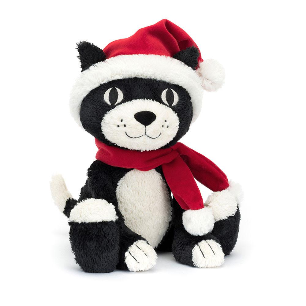 Pluszaki Jellycat Christmas Jack,12.6in x 4.3in x 3.5in Czarne | Polska  LUYT-04591