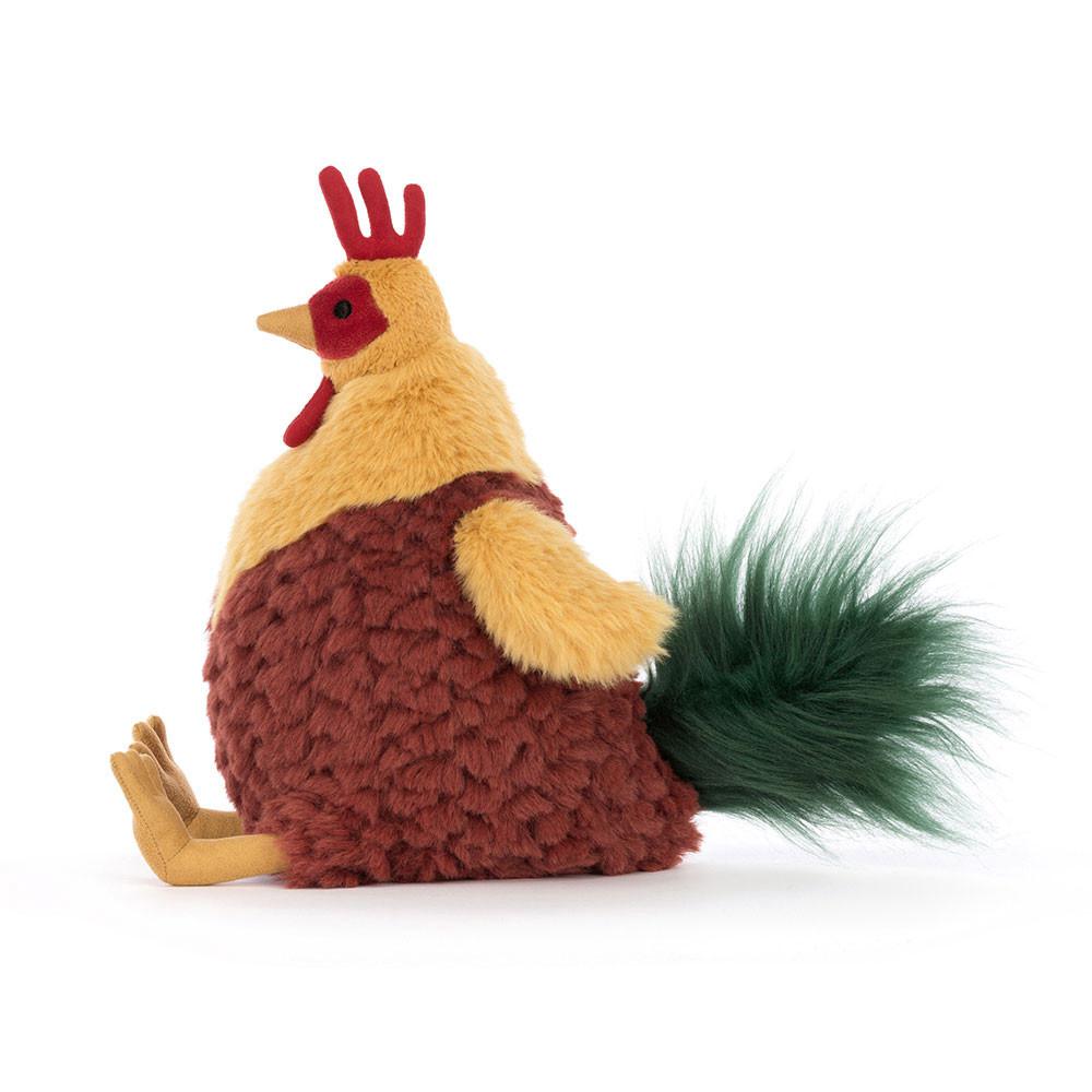 Pluszaki Jellycat Cluny Cockerel,26cm x 12cm x 15cm Brązowe | Polska  LWBO-92605