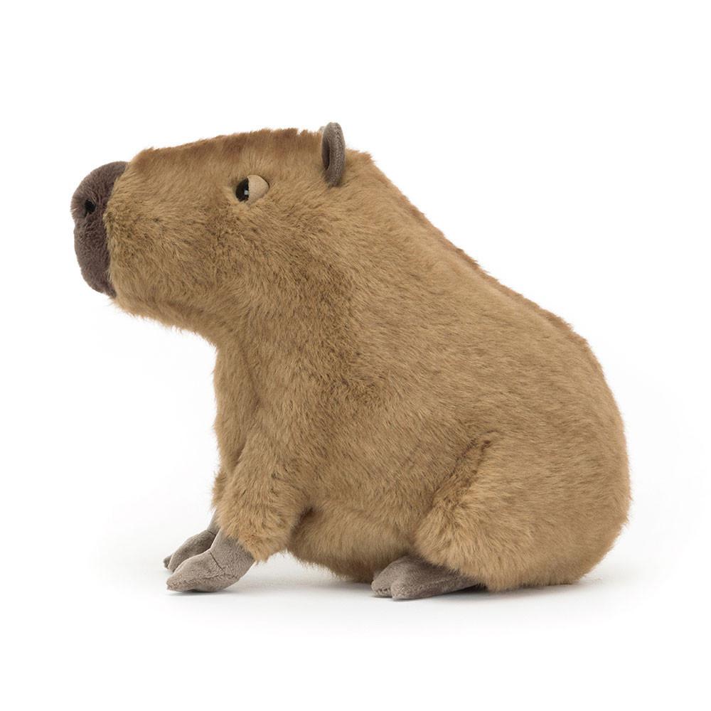 Pluszaki Jellycat Clyde Capybara,21cm x 17cm x 24cm Brązowe | Polska  BCFI-57230