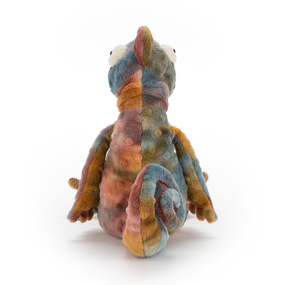Pluszaki Jellycat Colin Chameleon,29cm x 10cm x 14cm Brązowe | Polska  PNUR-72684