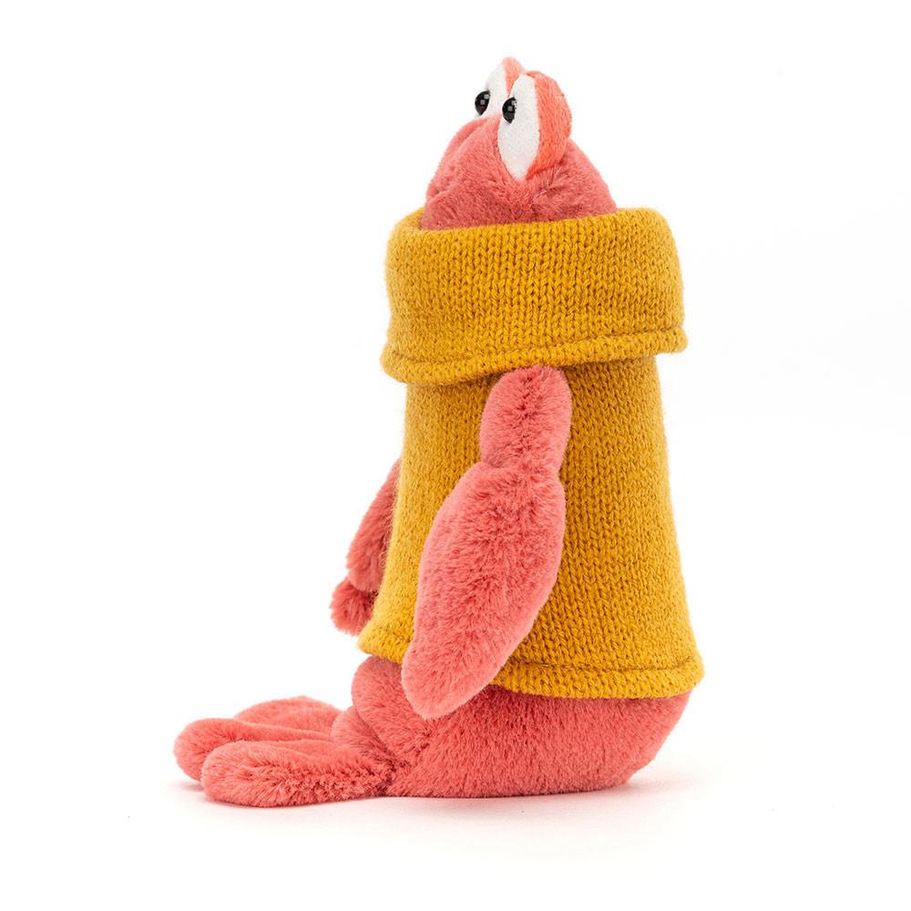 Pluszaki Jellycat Cozy Crew Lobster,16cm x 6cm x 7cm Czerwone | Polska  NQGM-46517