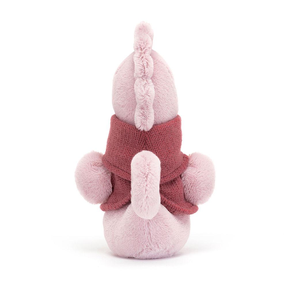 Pluszaki Jellycat Cozy Crew Seahorse,17cm x 6cm x 9cm Różowe | Polska  PICQ-73219