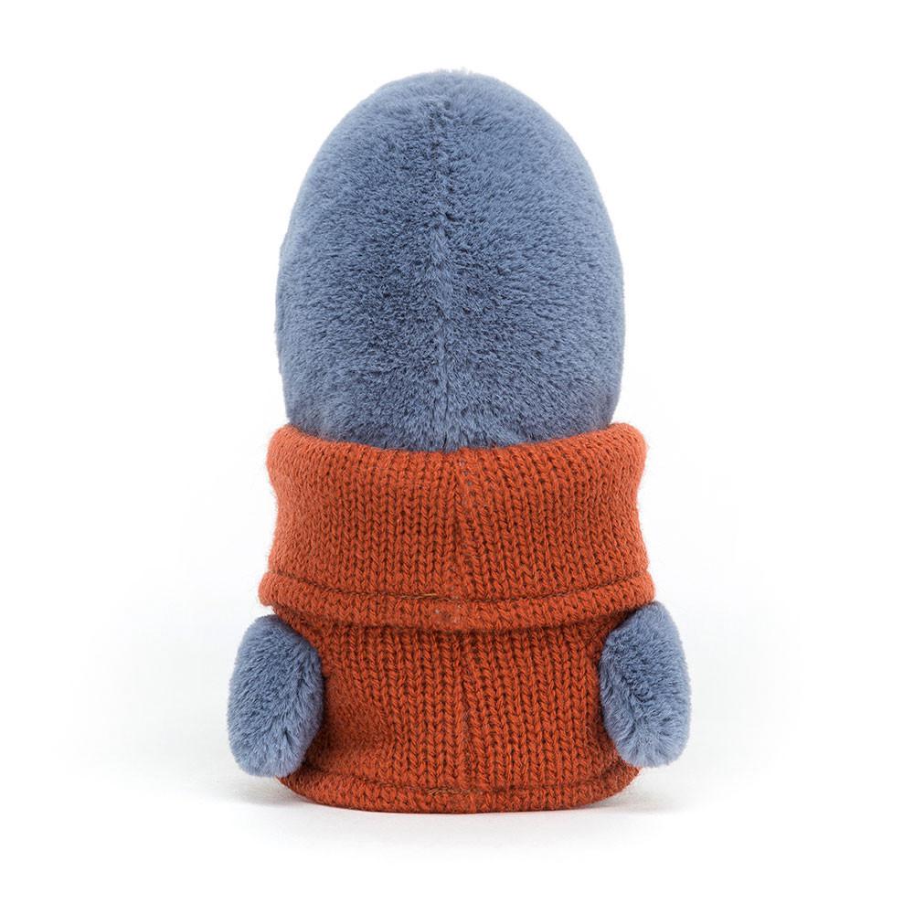 Pluszaki Jellycat Cozy Crew Whale,15cm x 6cm x 10cm Niebieskie | Polska  KTDA-20549