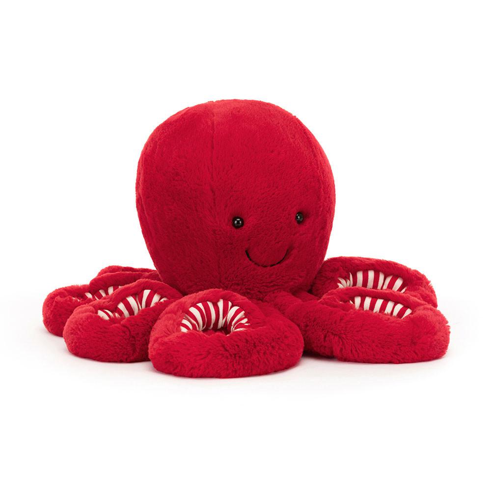 Pluszaki Jellycat Cranberry Octopus,47cm x 19cm x 19cm Czerwone | Polska  TLEA-93024