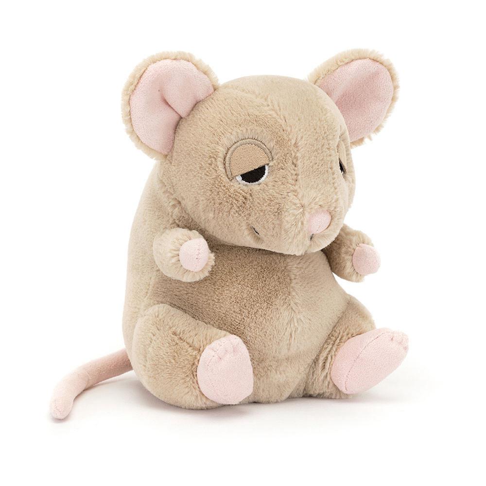 Pluszaki Jellycat Cuddlebud Darcy Dormouse,16cm x 10cm x 8cm Beżowe | Polska  MZYL-57984