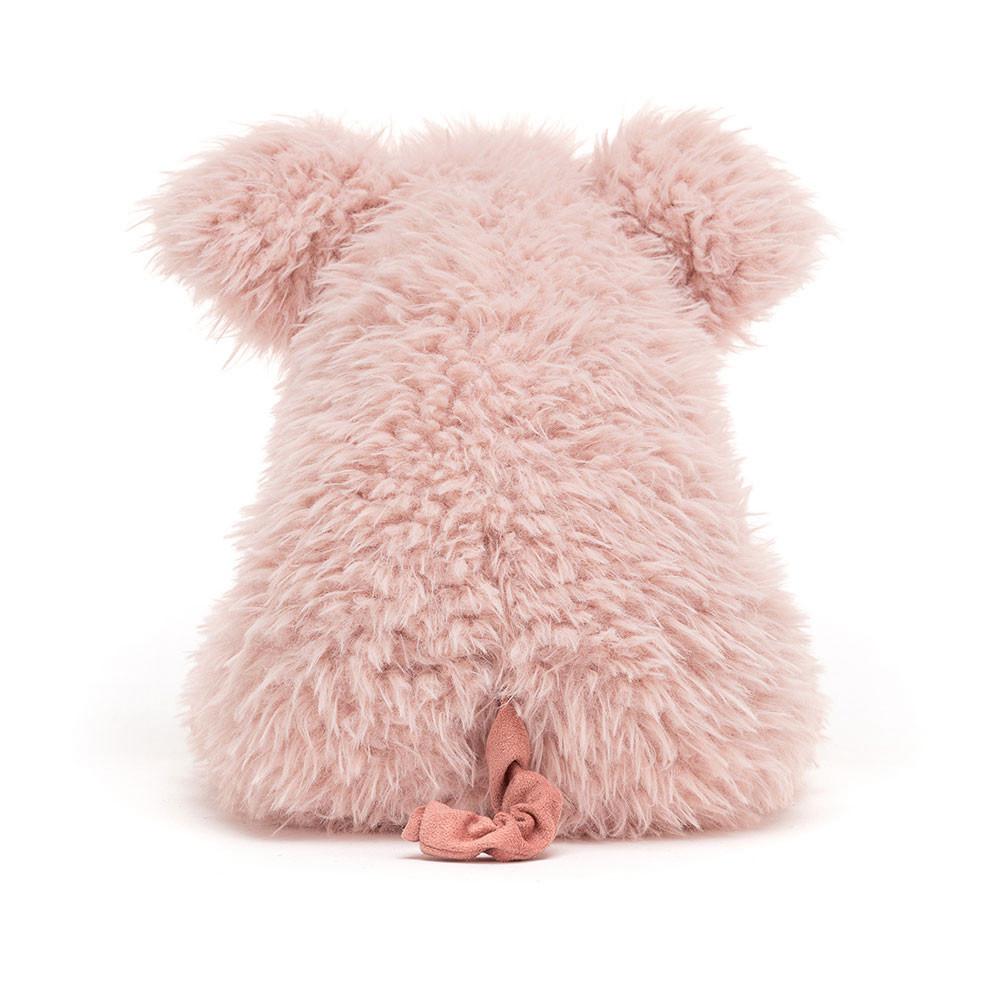 Pluszaki Jellycat Curvie Pig,25cm x 16cm x 10cm Różowe | Polska  LRYB-03984