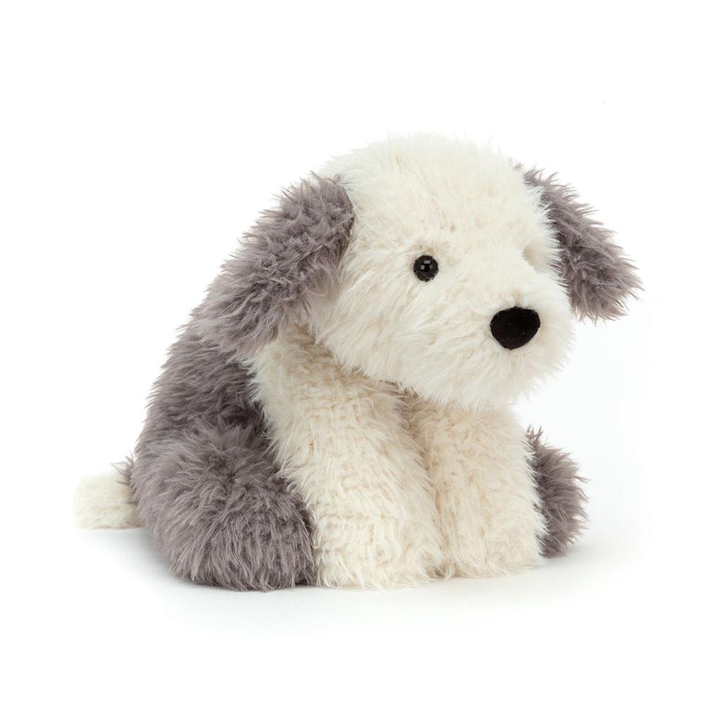 Pluszaki Jellycat Curvie Sheep Piesek,25cm x 16cm x 10cm Szare | Polska  VCAG-20158