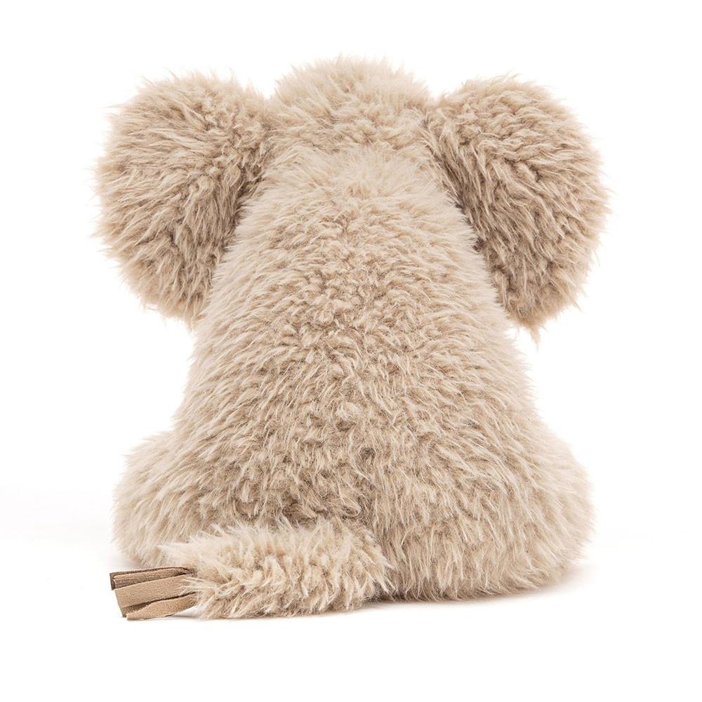 Pluszaki Jellycat Curvie Słoń,25cm x 16cm x 10cm Szare | Polska  IDZL-49152