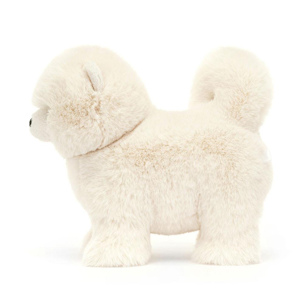Pluszaki Jellycat Daphne Pomeranian,24cm x 13cm x 26cm Białe | Polska  YUKF-93087
