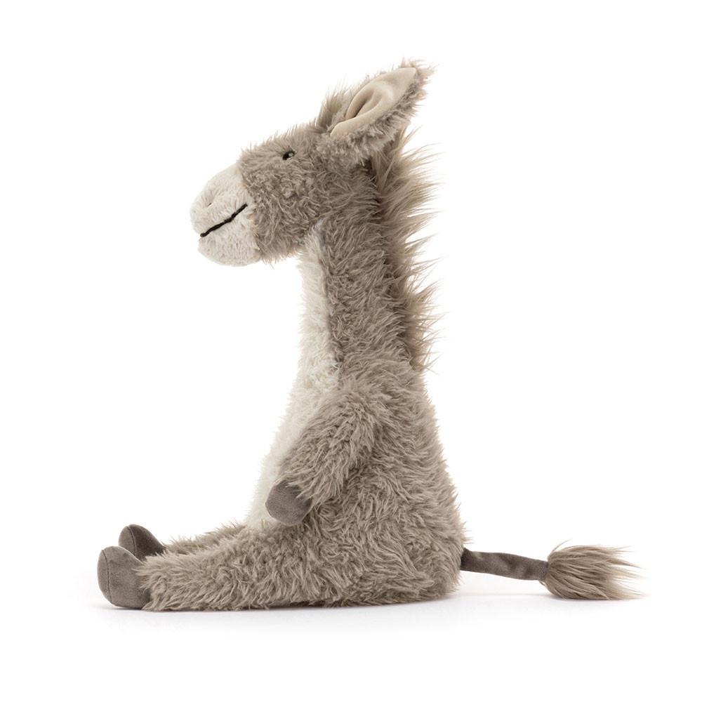 Pluszaki Jellycat Dario Donkey,36cm x 17cm x 15cm Szare | Polska  VFDA-72531
