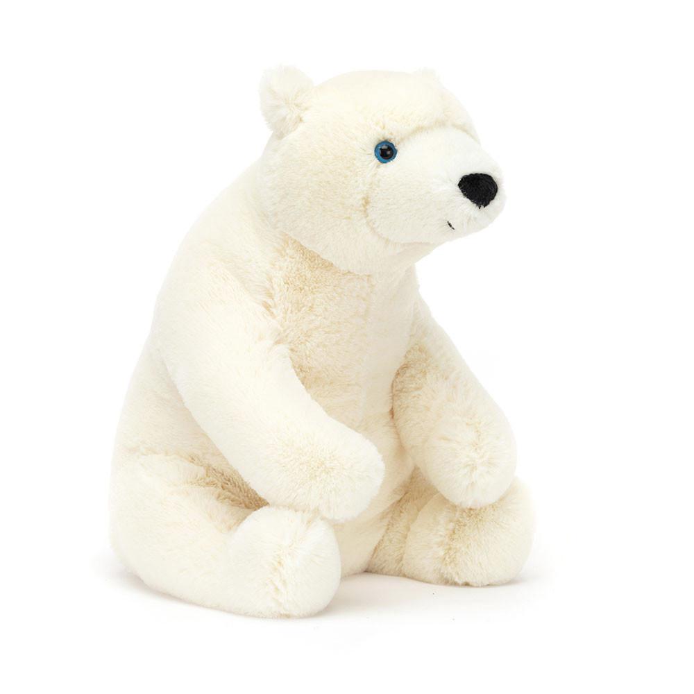 Pluszaki Jellycat Elwin Polar Miś,21cm x 12cm x 12cm Białe | Polska  UCWZ-07281