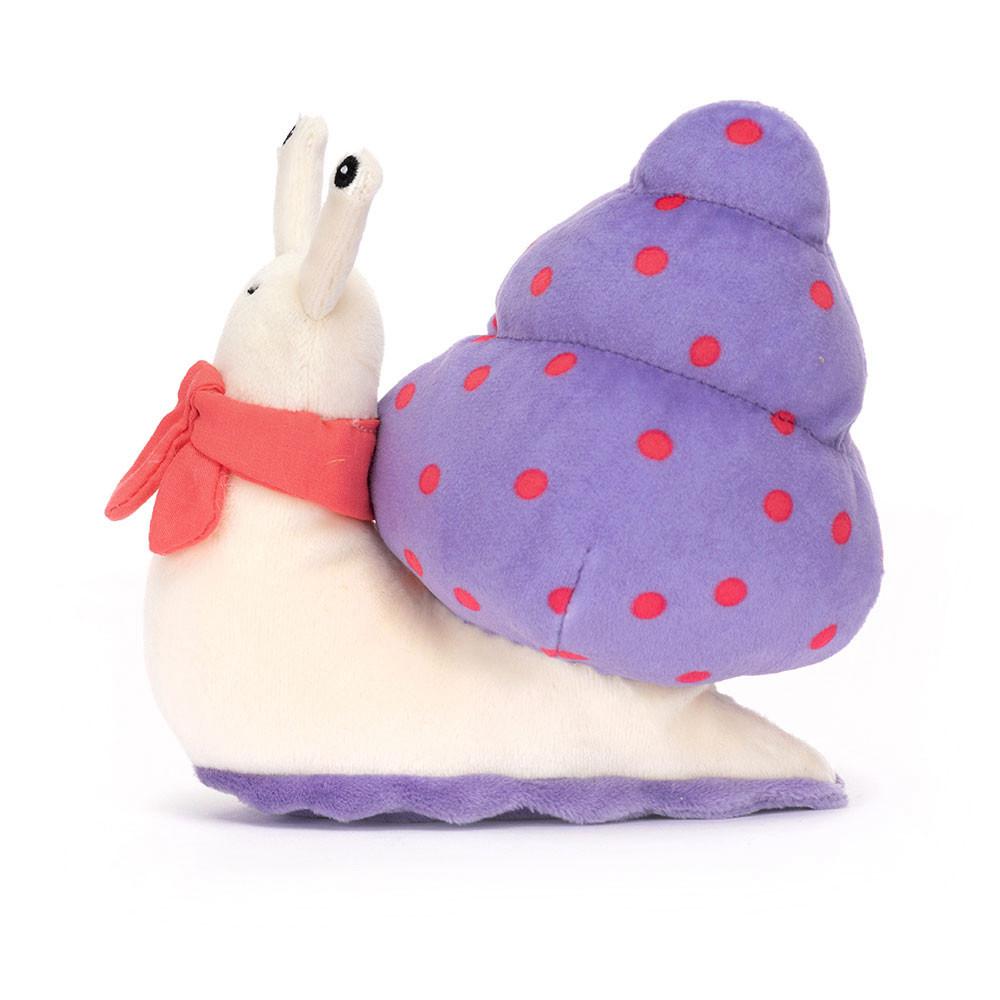 Pluszaki Jellycat Escarfgot,15cm x 8cm x 12cm Fioletowe | Polska  YXLT-04571