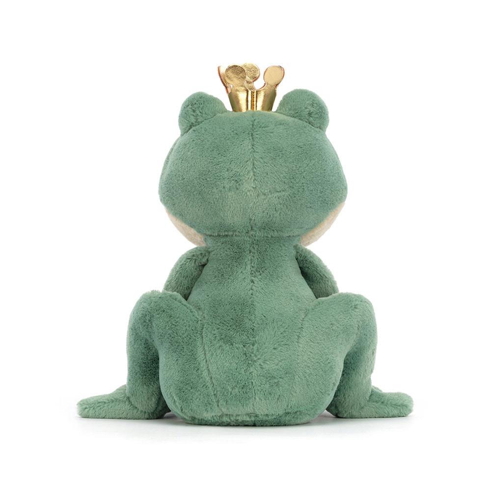 Pluszaki Jellycat Fabian Frog Prince,23cm x 21cm x 11cm Zielone | Polska  XAZD-23897