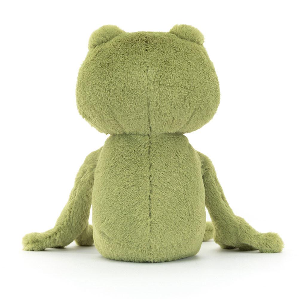 Pluszaki Jellycat Finnegan Frog,23cm x 7cm x 7cm Zielone | Polska  AVTR-28934