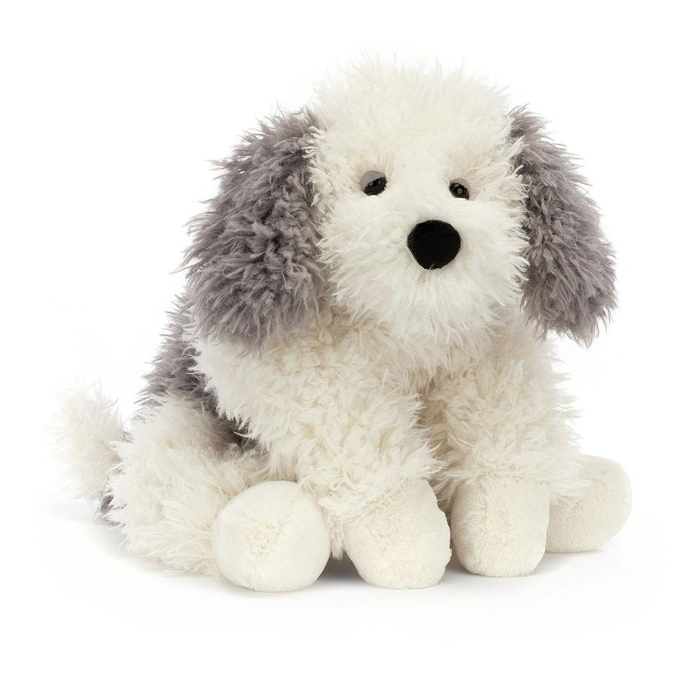 Pluszaki Jellycat Floofie SheepPiesek,16cm x 20cm x 47cm Białe | Polska  UWNB-49526