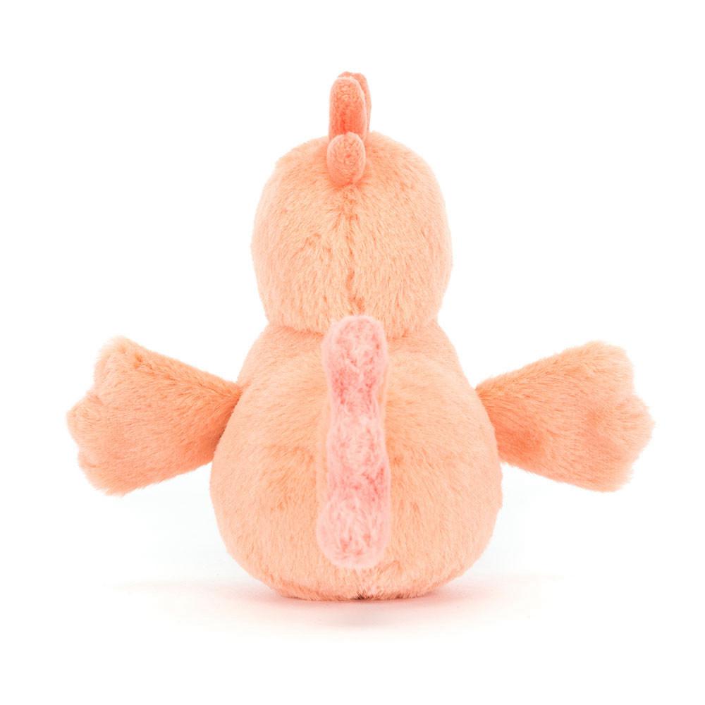 Pluszaki Jellycat Fluffy Chicken,11cm x 6cm x 11cm Pomarańczowe | Polska  FBYT-84135