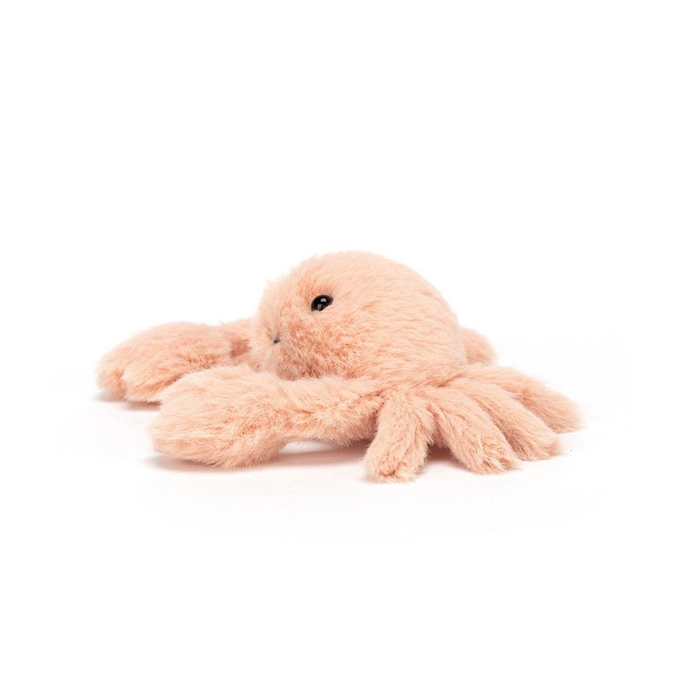 Pluszaki Jellycat Fluffy Crab,4cm x 9cm x 5cm Pomarańczowe | Polska  MSGQ-40158
