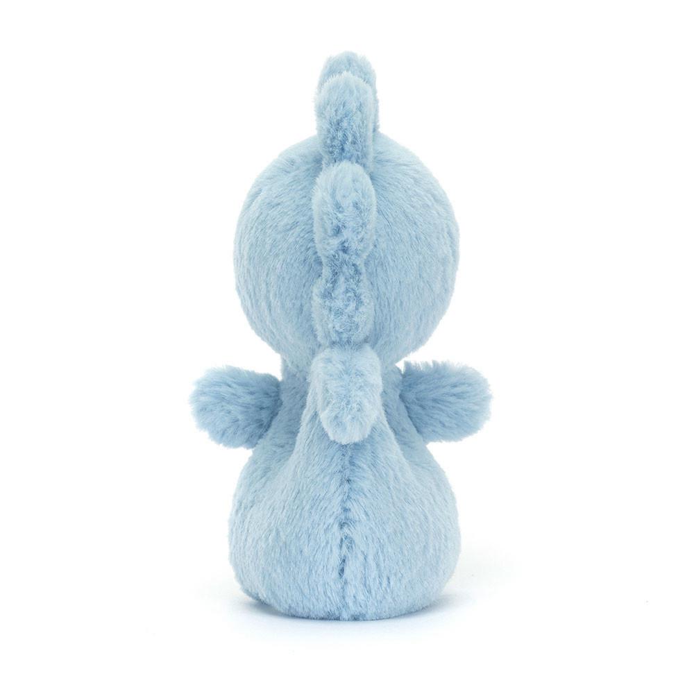 Pluszaki Jellycat Fluffy Seahorse,12cm x 4cm x 6cm Niebieskie | Polska  YTNX-08241