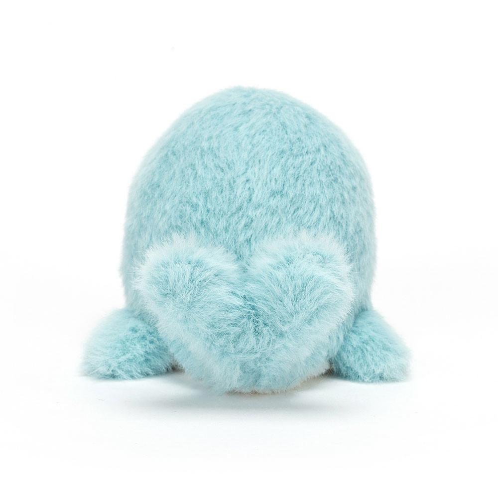 Pluszaki Jellycat Fluffy Whale,7cm x 5cm x 10cm Niebieskie | Polska  UPYD-24087