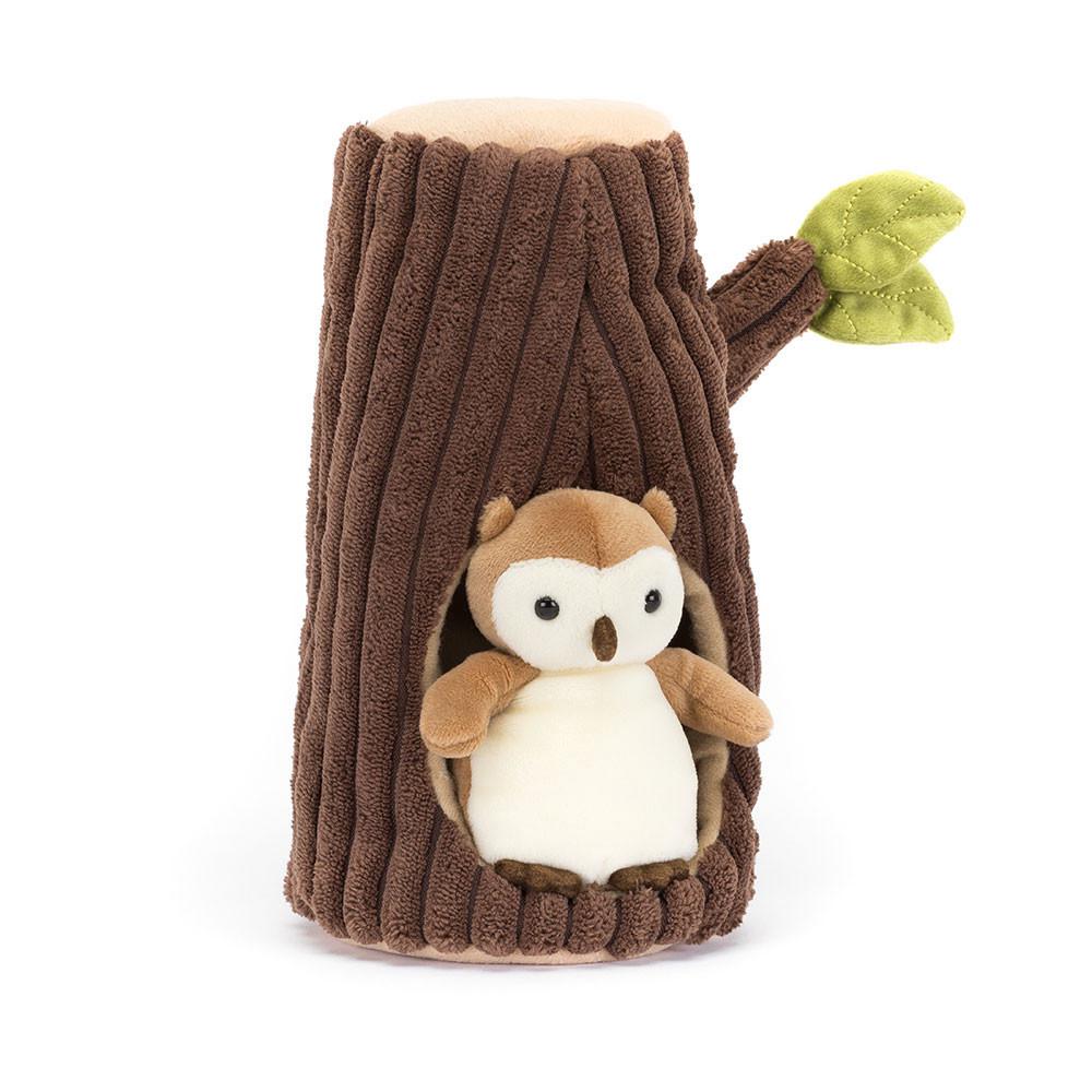 Pluszaki Jellycat Forest Fauna Owl,19cm x 11cm x 10cm Brązowe | Polska  KRTL-20765
