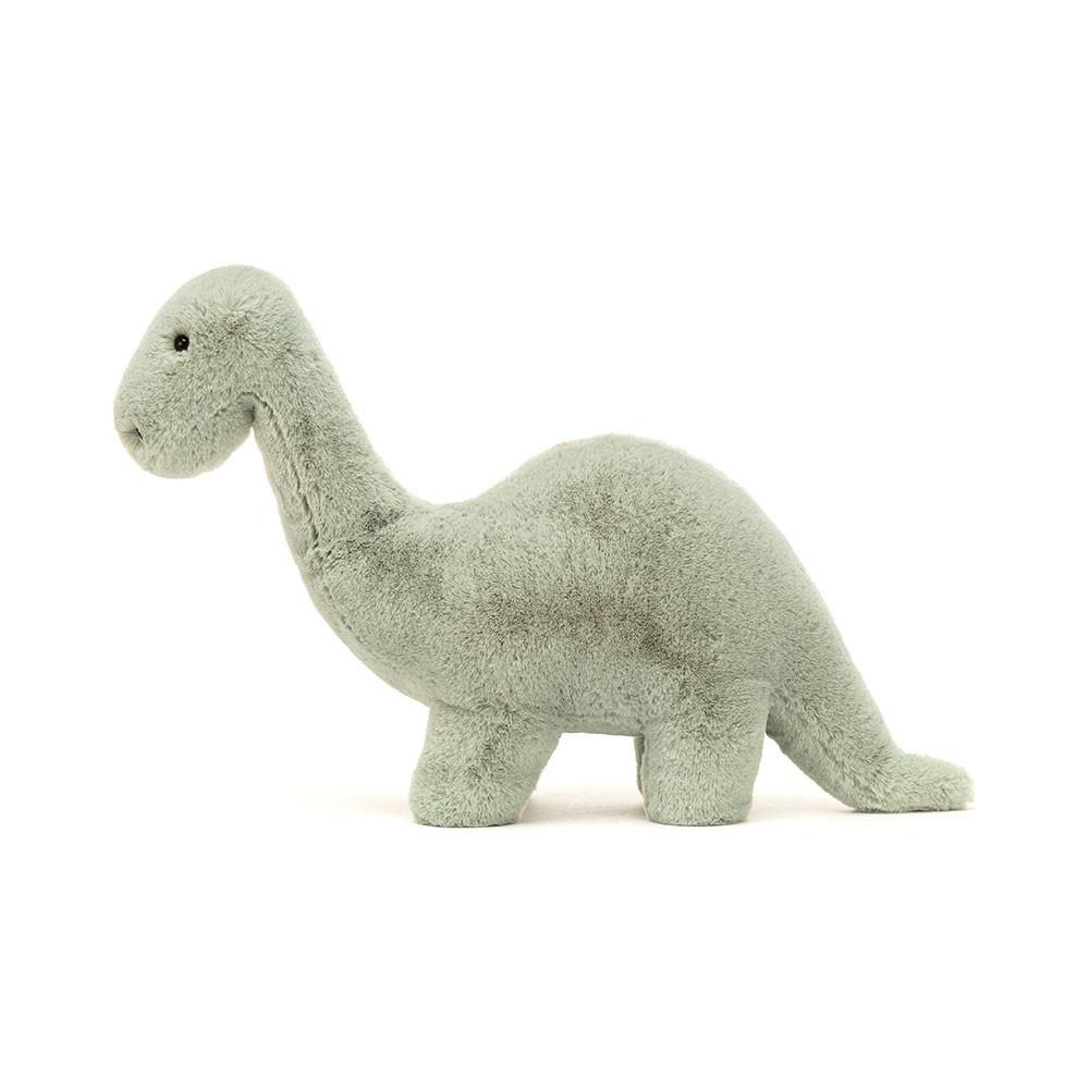 Pluszaki Jellycat Fossilly Brontosaurus,10.2in x 4.7in x 15.4in Zielone | Polska  EZBL-76529