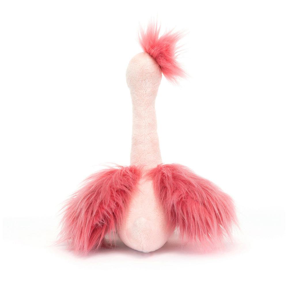 Pluszaki Jellycat Fou Fou Ostrich,31cm x 14cm x 15cm Różowe | Polska  UAKT-84567