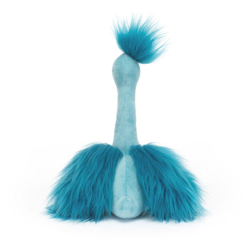 Pluszaki Jellycat Fou Fou Peacock,31cm x 14cm x 15cm Niebieskie | Polska  VTIL-02158