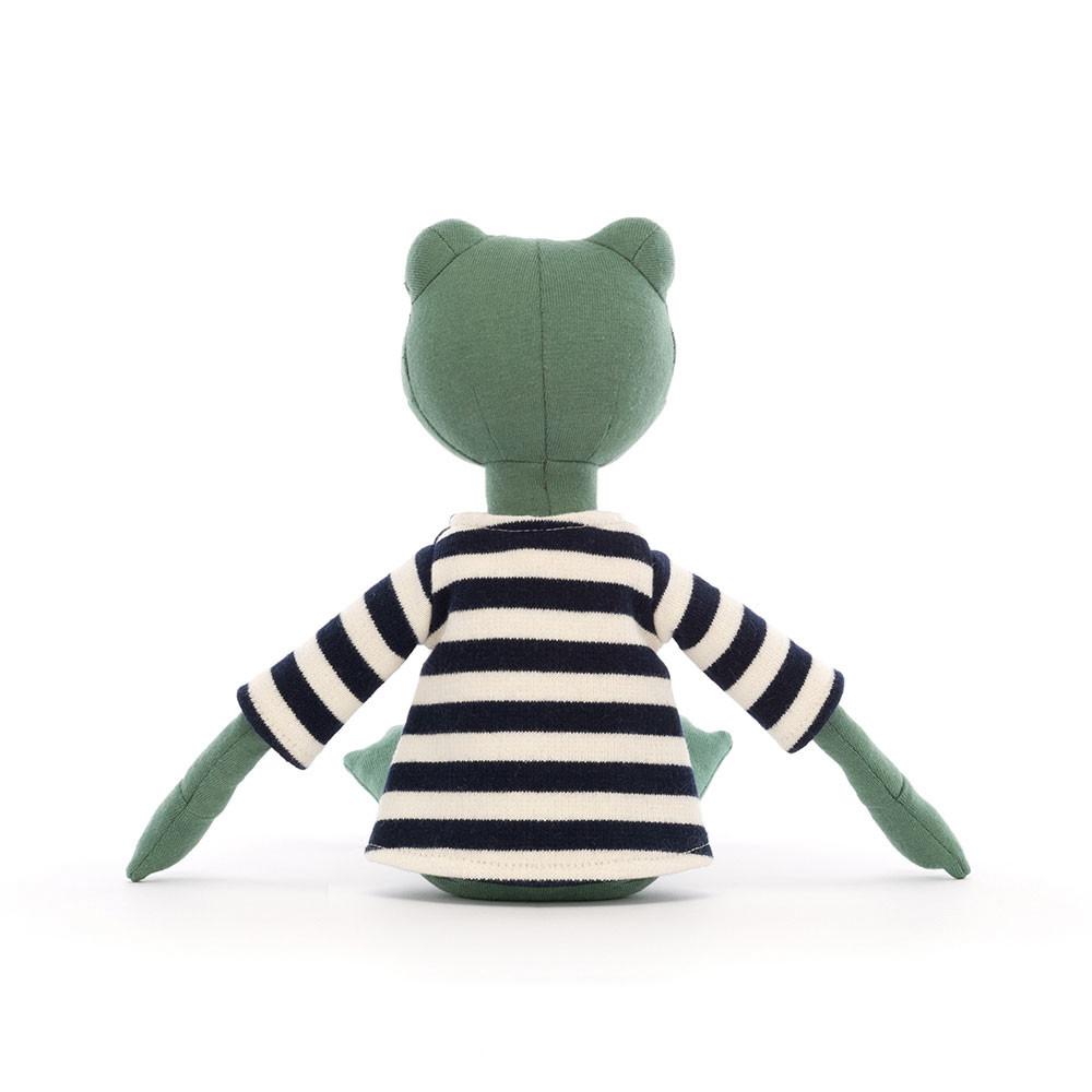 Pluszaki Jellycat Francisco Frog,32cm x 10cm x 7cm Zielone | Polska  QUIV-02758