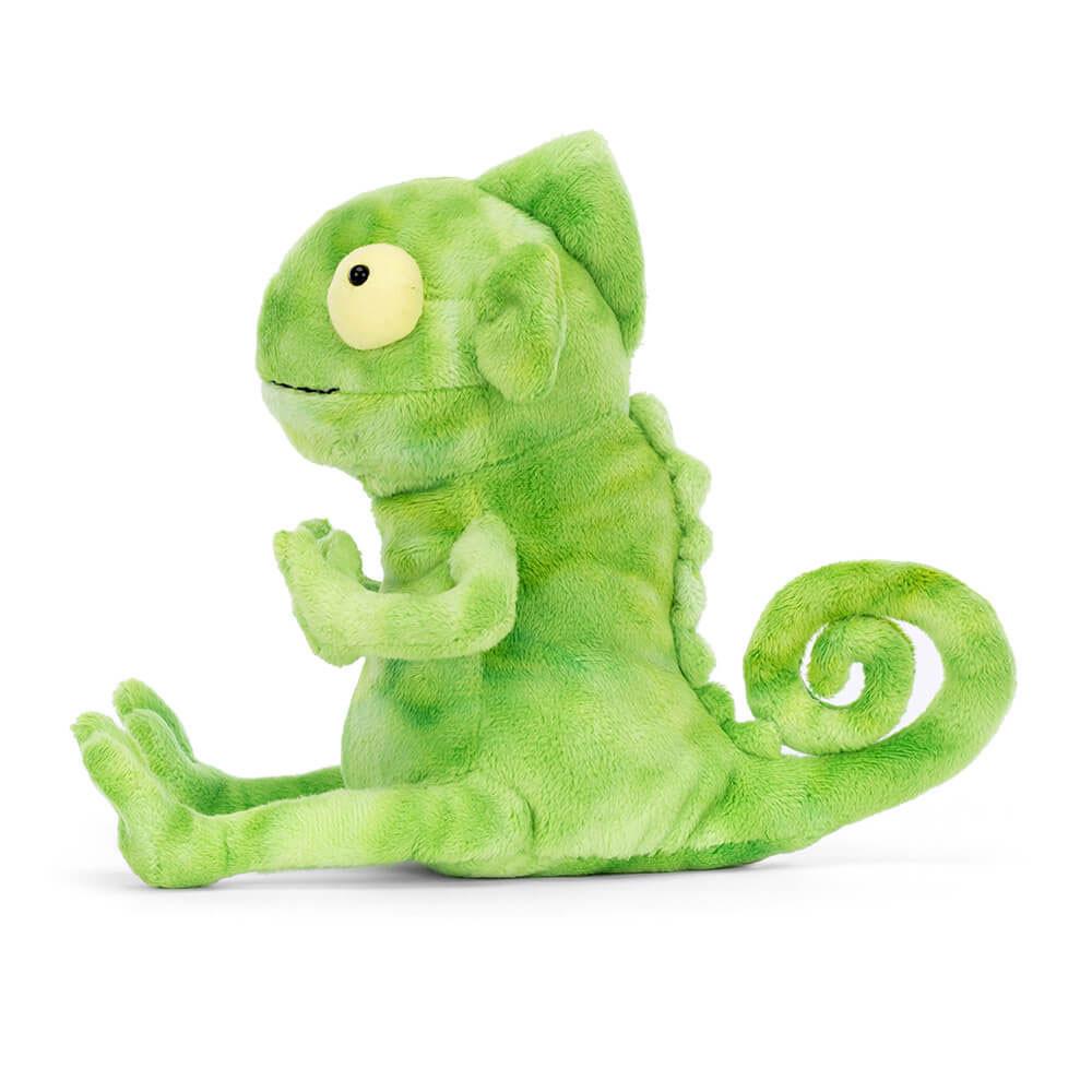 Pluszaki Jellycat Frankie Frilled-Neck Lizard,25cm x 10cm x 15cm Zielone | Polska  AOBD-71508