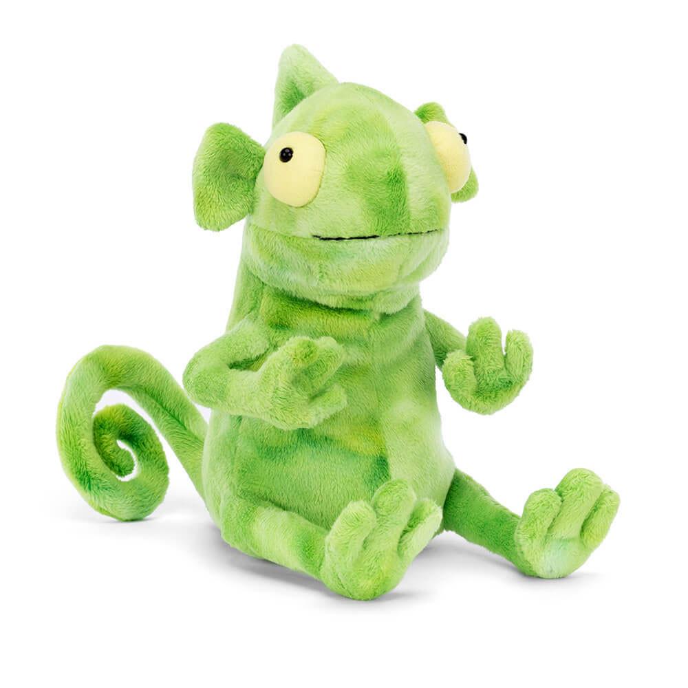 Pluszaki Jellycat Frankie Frilled-Neck Lizard,25cm x 10cm x 15cm Zielone | Polska  AOBD-71508