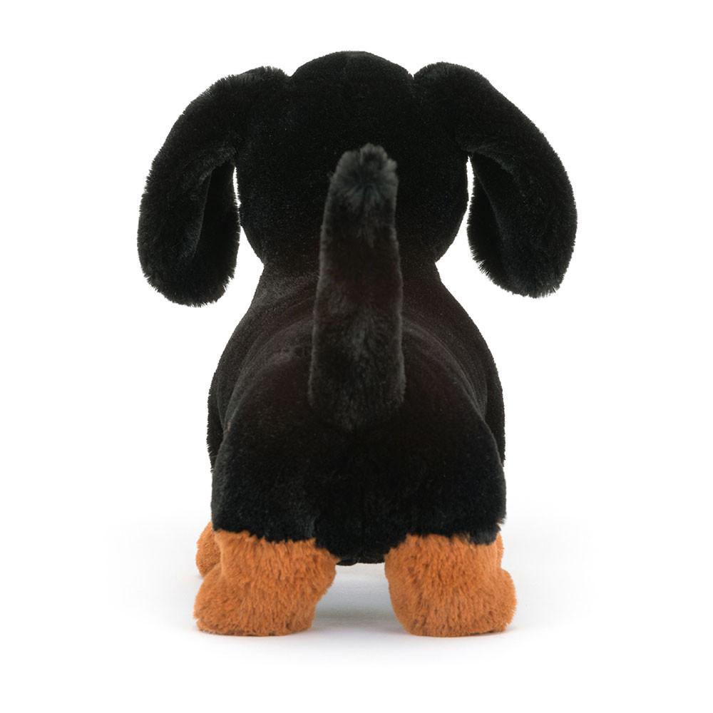 Pluszaki Jellycat Freddie Sausage Piesek,19cm x 9cm x 29cm Czarne | Polska  FKQL-48173