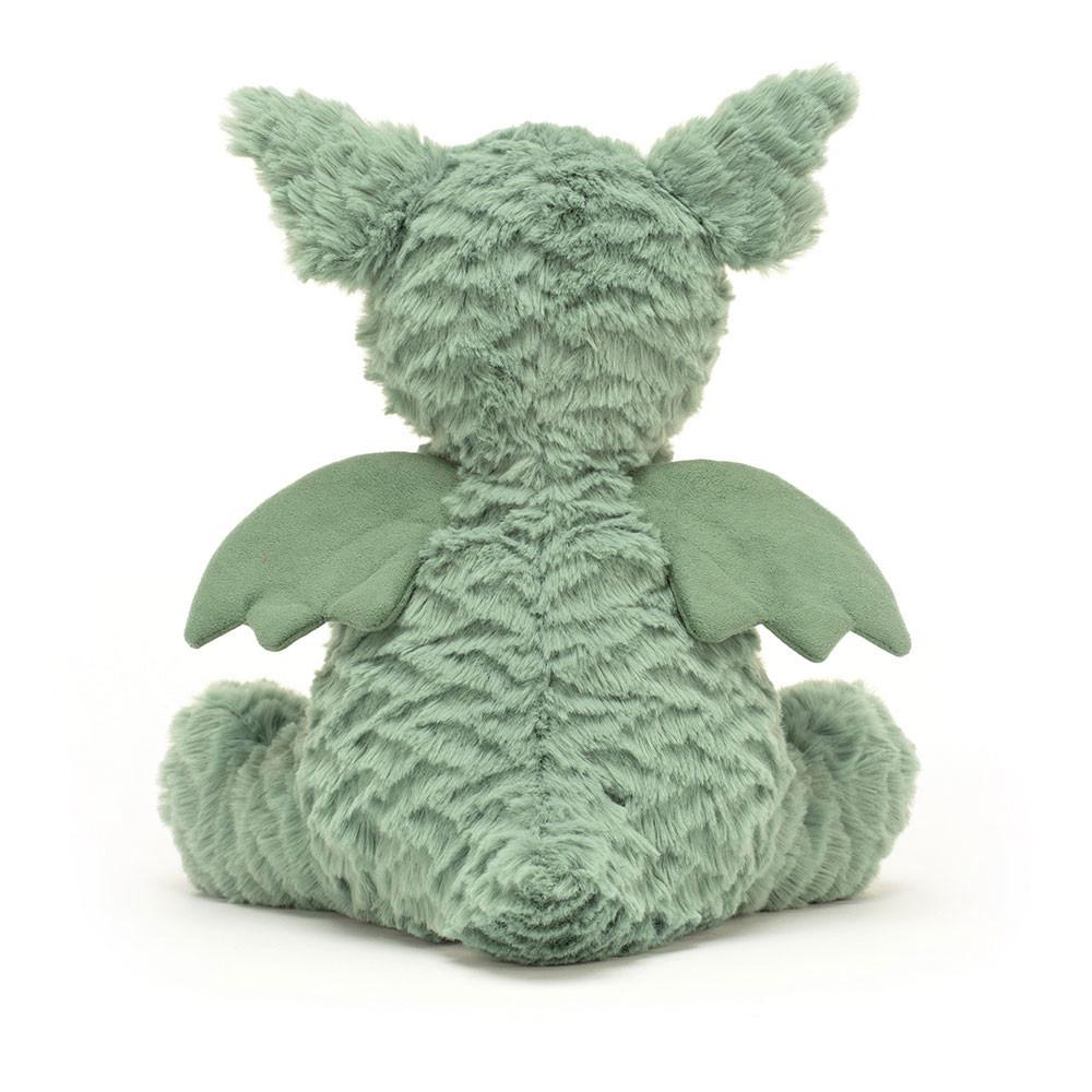 Pluszaki Jellycat Fuddlewuddle Dragon,38cm x 20cm x 24cm Zielone | Polska  OELM-73428