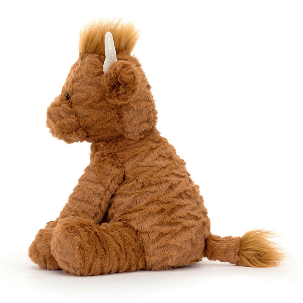 Pluszaki Jellycat Fuddlewuddle Highland Cow,23cm x 13cm x 9cm Brązowe | Polska  BUDZ-13954