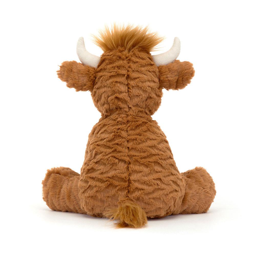 Pluszaki Jellycat Fuddlewuddle Highland Cow,23cm x 13cm x 9cm Brązowe | Polska  BUDZ-13954