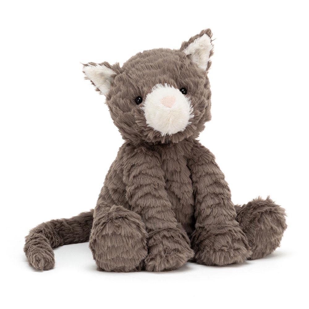 Pluszaki Jellycat Fuddlewuddle Jelonek,23cm x 13cm x 9cm Szare | Polska  HKSV-43910