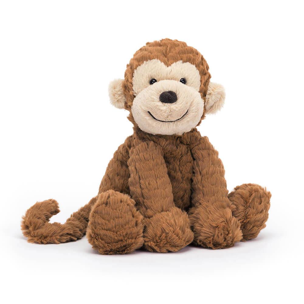 Pluszaki Jellycat Fuddlewuddle Monkey,23cm x 13cm x 9cm Brązowe | Polska  ODGW-39247