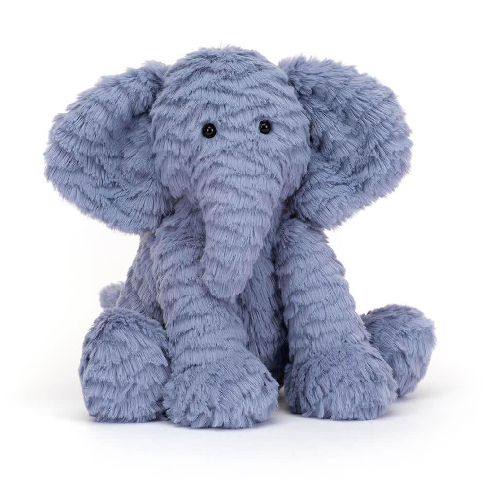 Pluszaki Jellycat Fuddlewuddle Słoń,23cm x 13cm x 9cm Niebieskie | Polska  JWTV-41756