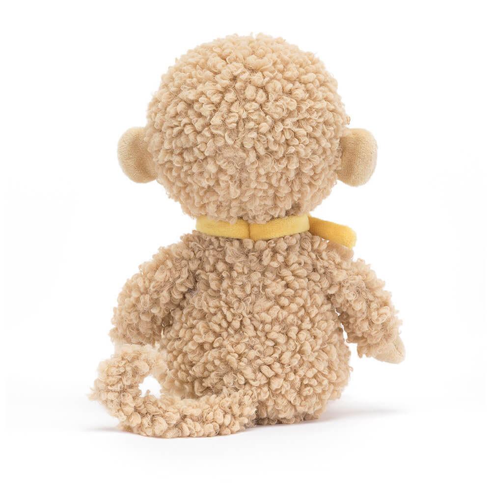 Pluszaki Jellycat Fuzzkin Monkey,25cm x 9cm x 5cm Brązowe | Polska  QEZD-85749
