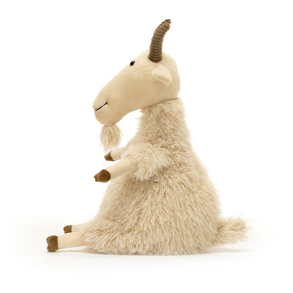 Pluszaki Jellycat Ginny Goat,28cm x 14cm x 12cm Białe | Polska  NDEZ-24315