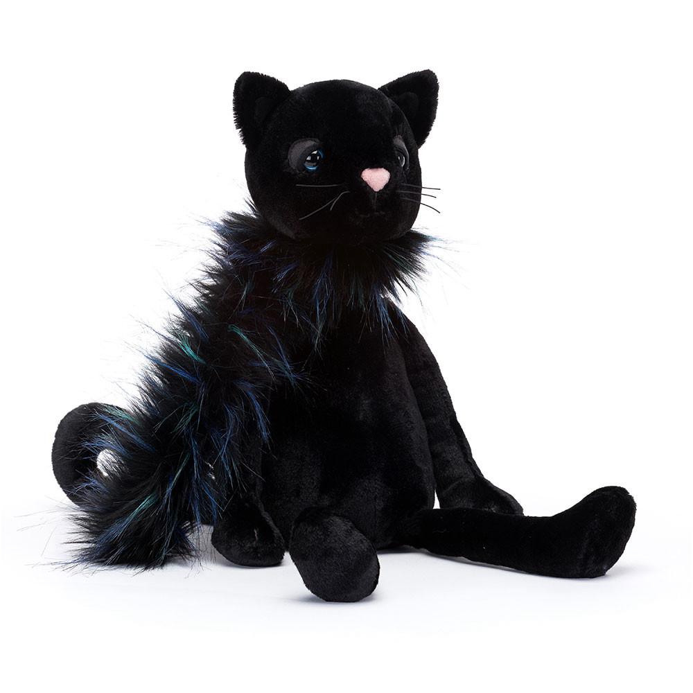 Pluszaki Jellycat Glamorama Jelonek,16.9in x 3.9in x 3.9in Czarne | Polska  RBCA-86932