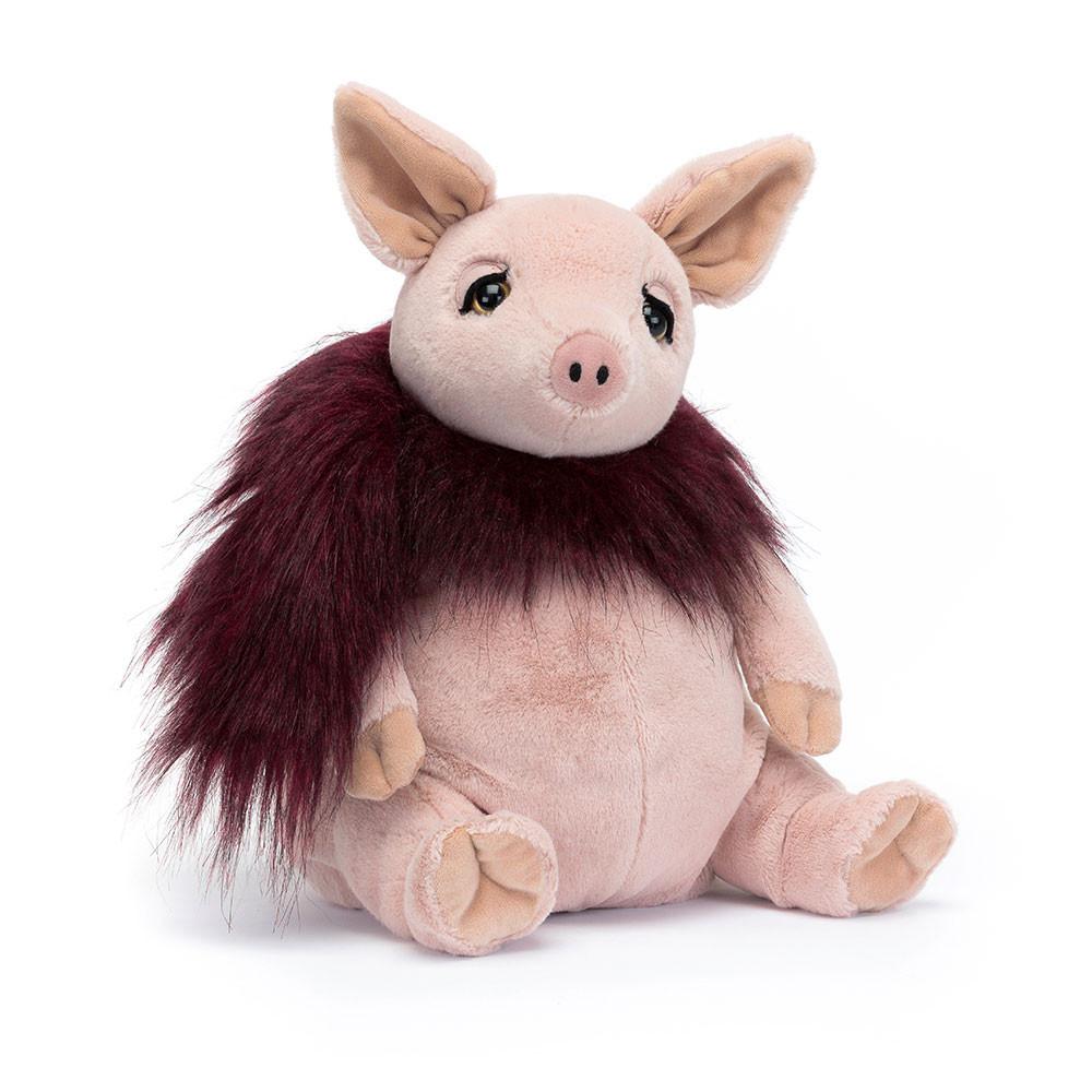 Pluszaki Jellycat Glamorama Pig,32cm x 17cm x 16cm Różowe | Polska  SUOW-54967