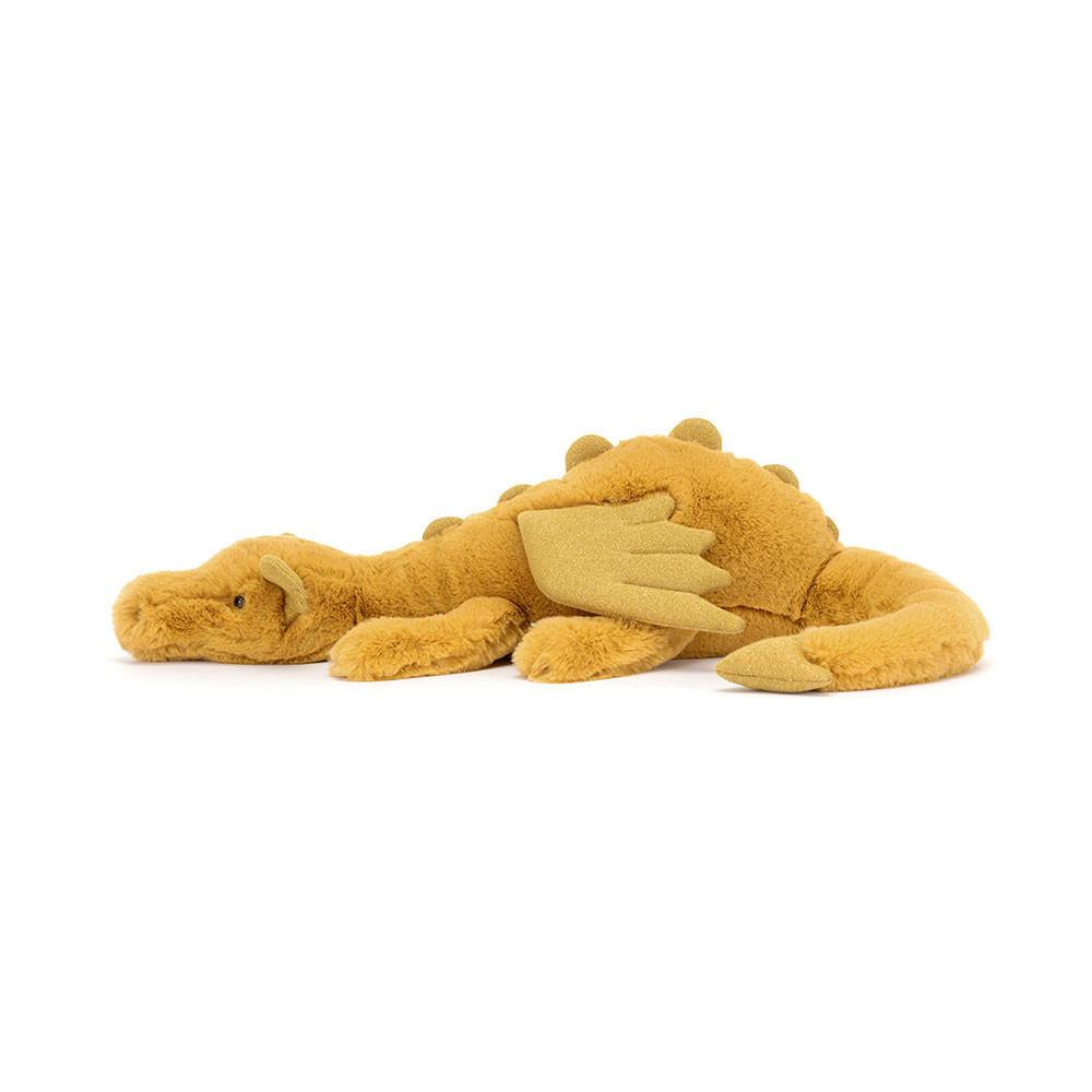 Pluszaki Jellycat Golden Dragon,12cm x 14cm x 50cm Żółte | Polska  SBKR-87935