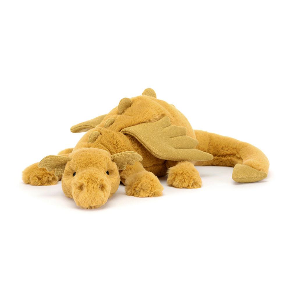 Pluszaki Jellycat Golden Dragon,12cm x 14cm x 50cm Żółte | Polska  SBKR-87935