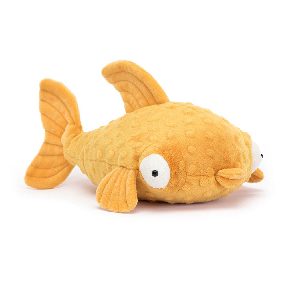Pluszaki Jellycat Gracie Grouper Fish,10cm x 16cm x 26cm Żółte | Polska  KXED-43951