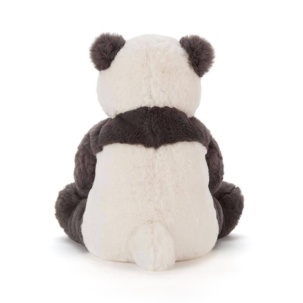 Pluszaki Jellycat Harry Panda Cub,28cm x 14cm x 11cm Czarne | Polska  WGKB-82061